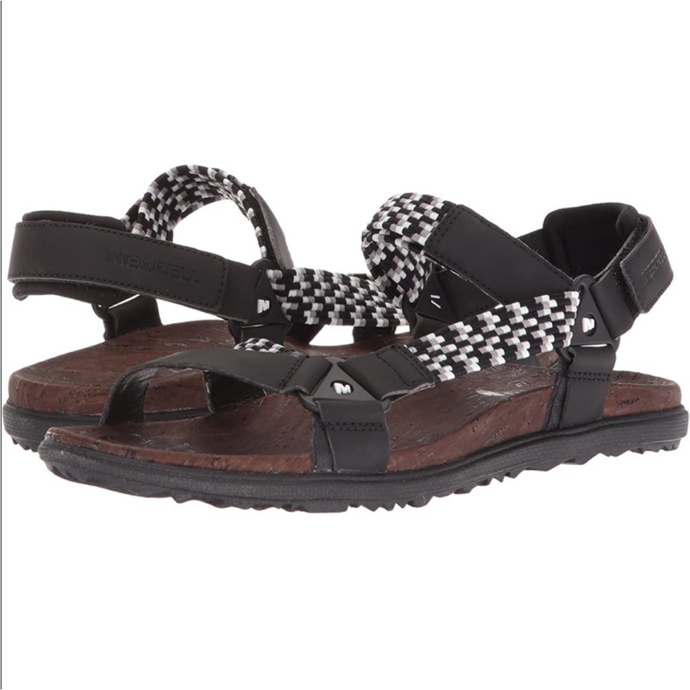 Merrell Women's Around Town Sunvue Woven Sandal Size 10